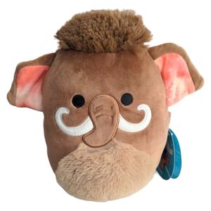 Squishmallow Chienda the Wooly Mammoth Brown Stuffed Animal NEW